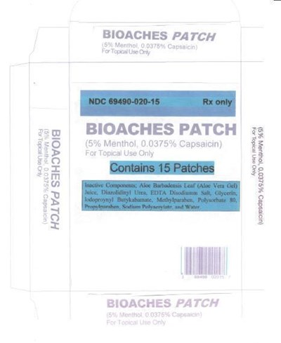 Bioaches patch.jpg image description - Bioaches patch